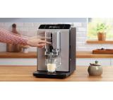 Bosch TIE20301, SER2, Automatic coffee-espresso machine, VeroCafe, 1300 W, 1.4 litre, 15 bar, OneTouch function, MilkMagic Pro, Silk Silver
