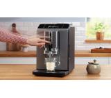 Bosch TIE20504, SER2, Automatic coffee-espresso machine, VeroCafe, 1300 W, 1.4 litre, 15 bar, OneTouch function, MilkMagic Pro, Diamond titanium metallic