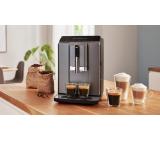 Bosch TIE20504, SER2, Automatic coffee-espresso machine, VeroCafe, 1300 W, 1.4 litre, 15 bar, OneTouch function, MilkMagic Pro, Diamond titanium metallic