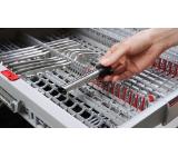 Bosch TIE20504, SER2, Automatic coffee-espresso machine, VeroCafe, 1300 W, 1.4 litre, 15 bar, OneTouch function, MilkMagic Pro, Diamond titanium metallic