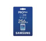 Samsung 256GB SD Card PRO Plus, UHS-I, Read 180MB/s - Write 130MB/s