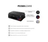 Canon PIXMA G3410 All-In-One, Black