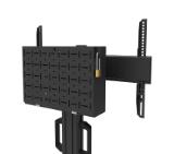 Neomounts Select Mobile Display Floor Stand (37-75") 10 cm. Wheels, Black