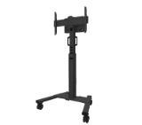 Neomounts Select Mobile Display Floor Stand (37-75") 10 cm. Wheels, Black