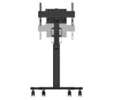 Neomounts Select Mobile Display Floor Stand (37-75") 10 cm. Wheels, Black