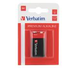 Verbatim ALKALINE BATTERY 9V 1 PACK (HANGCARD)