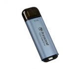 Transcend 1TB, USB External SSD, ESD300C, USB 10Gbps, Type C, Sky Blue