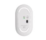Logitech Pebble Mouse 2 M350s - TONAL WHITE - BT - N/A - EMEA-808 - DONGLELESS