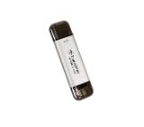 Transcend 1TB, External SSD, ESD310S, USB 10Gbps, Type C/A, Silver