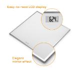 Beurer GS 120 Kompakt Glass bathroom scale  black; Automatic switch-off, overload indicator; 150 kg / 100 g