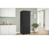 Bosch KGN49OXBT SER4; Free-standing fridge-freezer NoFrost, B, 203/70/66.7cm, 440l(311+129), 35dB, VitaFresh XXL <0°C>, Black stainless steel