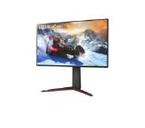 LG 27GP95RP-B, 27", UltraGear Nano IPS 1ms, AG, UHD 4K (3840x2160), 144Hz (up to 160 Hz), HDR 600, 1000:1, 400cd/m2, DCI-P3 98%, USB3.0 (1up/2down), 4K & VRR Up to 120Hz, AMD Free-sync, NVIDIA G-Sync, HDMI 2.1, DP, Height Adjustable, Pivot, Tilt,