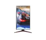 LG 27GP95RP-B, 27", UltraGear Nano IPS 1ms, AG, UHD 4K (3840x2160), 144Hz (up to 160 Hz), HDR 600, 1000:1, 400cd/m2, DCI-P3 98%, USB3.0 (1up/2down), 4K & VRR Up to 120Hz, AMD Free-sync, NVIDIA G-Sync, HDMI 2.1, DP, Height Adjustable, Pivot, Tilt,