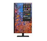Samsung 27B800, 27" IPS LED, 60 Hz, 5 ms GTG, 3840x2160, 300 cd/m2, Flicker Free, PBP, PIP, USB-C 90W, 3xUSB 3.0, Display Port 1.4, 2xHDMI 2.2, Black