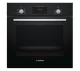 Bosch HBF153BB0, SER2, 3D HotAir, EcoClean Direct, 66 l, LED display with sinking buttons, Energy efficiency A, Black