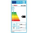Bosch HBF153BB0, SER2, 3D HotAir, EcoClean Direct, 66 l, LED display with sinking buttons, Energy efficiency A, Black