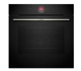 Bosch HBG7341B1, SER8, Built-in oven 60 x 60 cm, 71 l, TFT touch display, Digital control ring, Hotair Gentle, Air Fry function, A+, Eco Clean Direct, Oven Assistant, Home Connect, Black