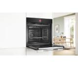 Bosch HBG7742B1, SER8, Built-in oven 60 x 60 cm, 71 l, TFT touch display, Digital control ring, Hotair Gentle, Air Fry function, Meat Probe, A+, Pyrolytic+Hydrolytic, Oven Assistant, Home Connect, Black