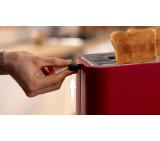Bosch TAT3M124, MyMoment Compact toaster, 950 W, Auto power off, Defrost and reheat setting, Removable and foldable bun attachment, High lift, Deep Red