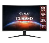 MSI G321CU, 31.5", 144Hz, UHD 3840x2160, Curve 1500R, FreeSync Premium, 300 Nits, VA, 3000:1, 2x HDMI 2.1, 1x DP, 1x Type-C (DP alt.) w PD 15W, PIP and PBP, Night Vision, Anti-Flicker, Less Blue Light, VESA 100, TILT, 9S6-3DC51A-001