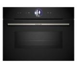 Bosch CMG7361B1 SER8 Compact combi microwave oven, EcoClean back, 20 HM, TFT-touchdisplay