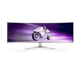 Philips Evnia 49M2C8900, 48.8" Curved 1800R QD-OLED, 5120x1440@240Hz, 0.03 GtG, Brightness 1000, 1000000:1, DCR 80M:1, Adaptive Sync, FlickerFree, Low Blue Mode, 7.5Wx4+DTS, Tilt, Height Adjust, Swivel, 2xHDMI, DP, USB hub