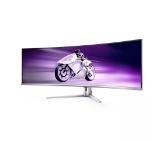Philips Evnia 49M2C8900, 48.8" Curved 1800R QD-OLED, 5120x1440@240Hz, 0.03 GtG, Brightness 1000, 1000000:1, DCR 80M:1, Adaptive Sync, FlickerFree, Low Blue Mode, 7.5Wx4+DTS, Tilt, Height Adjust, Swivel, 2xHDMI, DP, USB hub