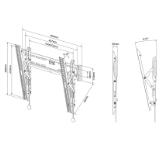 Neomounts Flat Screen Wall Mount (tilt), 32"-55"