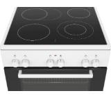 Bosch HKA090220, SER2, Electric free-standing cooker, A, 66 l, 3D Hotair, White