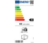 Sharp 55FP1EA, 55" LED  Android TV, 4K Ultra HD QLED 3840x2160 Frameless, DVB-T/T2/C/S/S2, Active Motion 800, 2x10W (6 ohm), HDR10, Dolby Digital, Dolby Vision, DTS:X, Google Assistant, Chromecast Built-in, HDMI 2.1 eARC, Micro SD card slot, 3.5mm Headph