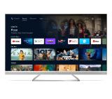 Sharp 55EQ4EA, 55" LED  Android TV, 4K Ultra HD QLED 3840x2160 Frameless, AQUOS Aluminium body, DVB-T/T2/C/S/S2, Active Motion 1000, Google Assistant, HDMI 2.1 eARC, SD card reader, Mini Composite/CVBS + Audio input, USB, Wi-Fi, Bluetooth, LAN, Stand