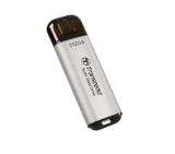 Transcend 512GB, USB External SSD, ESD300S, USB 10Gbps, Type C, Silver