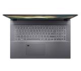 Acer Aspire 5, A517-53-57ZF, Intel Core i5-12450H (up to 4.40 GHz, 12MB), 17.3" FHD (1920x1080) IPS SlimBezel AG, 16GB DDR4 (2x8GB), 512GB PCIe NVMe SSD, Intel UMA, HD Cam, 802.11ax, BT 5.1, Backlit Kbd, No OS, Gray