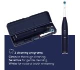 Beurer TB 50 Electric toothbrush; Integr. pressure sensor; 3 cleaning programs; 45 days Battery life; 2-min timer; Oscillating, pulsating, brushing technology; Incl. charger, USB cable with adapter, storage box & CBH; black