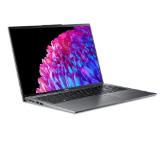 Acer Swift Go16, SFG16-72-7964, Intel Core Ultra 7 155H (up to 4.80 GHz, 24MB), 16" 3.2K OLED 120Hz, 32GB LPDDR5,1024GB PCIe NVMe SSD, Intel UMA, AX+BT 6E, CR Micro SD, QHDCamera, FPR, Win 11 Home, Gray