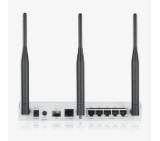 ZyXEL USG FLEX Series, 10/100/1000, 1*WAN, 4*LAN/DMZ ports, WiFi 6 AX1800, 1*USB with 1 yr UTM bundle