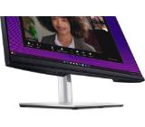 Dell P2724DEB, 27.0" Video Conferencing AG, IPS, 5ms, 1000:1, 350 cd/m2, QHD (2560x1440), 99% sRGB, Webcam, 2x5W speakers, Microphone, USB-C up to 90W PD, USB 3.2, HDMI, DP, RJ45, Height, Swivel, Tilt, Pivot, Black