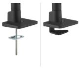 Neomounts Next One Desk Mount, single display (topfix clamp &grommet)