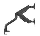 Neomounts Next One Desk Mount, double display (topfix clamp &grommet)