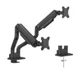 Neomounts Next One Desk Mount, double display (topfix clamp &grommet)