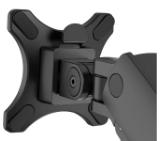 Neomounts Next One Desk Mount, double display (topfix clamp &grommet)