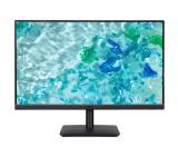 Acer Vero V247YEbmipxv, 23.8" IPS LED ZeroFrame, FreeSync, FHD (1920x1080), 100Hz, 100M:1, 4ms (GTG), 250nits, VGA, HDMI, DisplayPort, 2x2W Speakers, Flicker-Less, BlueLightShield, Audio in/out, TCO, Tilt, Vesa, Black