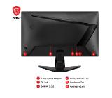 MSI G255F, 24.5", Rapid IPS, 180Hz, 1ms, 1920x1080 FHD, Anti-glare, Adaptive-sync, Night Vision, Frameless, Anti-Flicker, Less Blue Light, 300 nits, 1000:1, 100M:1, 1x Display Port (1.2a), 2x HDMI (2.0b), Headphone out, Tilt, FRAMELESS, 9S6-3BC01M-002