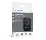 Verbatim MCP-10BK Power Pack 10000 mAh with UBS-C PD 20W / Magnetic Wireless Charging 15W Black