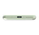 Verbatim MCP-5GN Power Pack 5000 mAh with UBS-C PD 20W / Magnetic Wireless Charging 15W Green