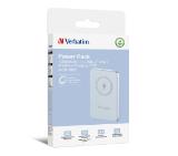 Verbatim MCP-10BE Power Pack 10000 mAh with UBS-C PD 20W / Magnetic Wireless Charging 15W Blue