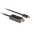 Lanberg USB-C (M) -> HDMI(M) 2.0 4K 60hz cable 0.5m, black