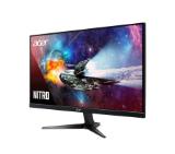 Acer Nitro QG271M3bmiipx, 27" IPS, LED, Anti-Glare, ZeroFrame, FreeSync, 1ms(VRB), 180Hz, 100M:1, 250nits, FHD (1920x1080), Acer Display Widget, 2xHDMI, DP, Audio Out, Speaker 2Wx2, BluelightShield, Tilt, Vesa, Black