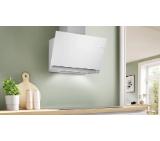 Bosch DWK81AN20, SER6, Wall hood 80 cm, A+, EcoSilence Drive, TouchSelect, transparent glass, white print, max 432 m3/h, 51 dB, HC