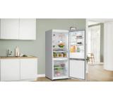 Bosch KGP76AIC0N, SER8, FS Fridge-freezer, No frost, C, 186/75/78cm, 357l, 36dB, VarioZone, VitaFresh Plus, Big box, HC, Stainless steel